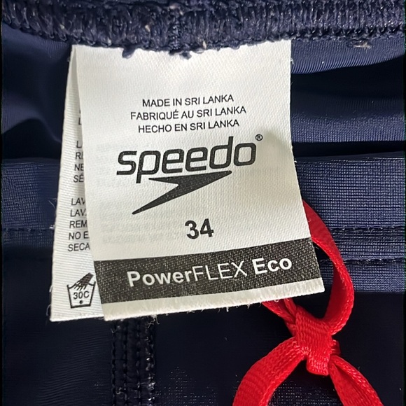 Speedo Men's Swim Trunks PowerFlex Eco Size 34 - Picture 2 of 8